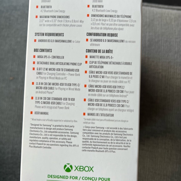 Moga xp5-x Bluetooth  for mobile & cloud gaming Xbox controller android only - Picture 5 of 6